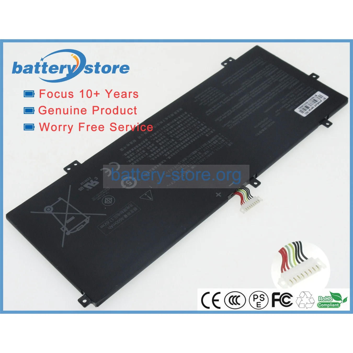 Genuine Original Laptop Batteries for C41N1825,0B200-03250000,C41Pp95,X403FA,ADOL14F,VivoBook 14 X403JA,15.4V,4 Cell