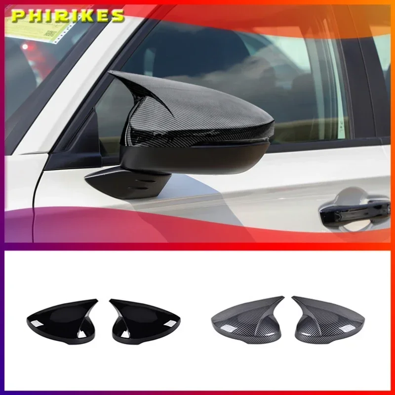 

2pcs Mirror Covers Left Right Side Rearview Mirror Cover Cap For Honda Civic 11th 2022