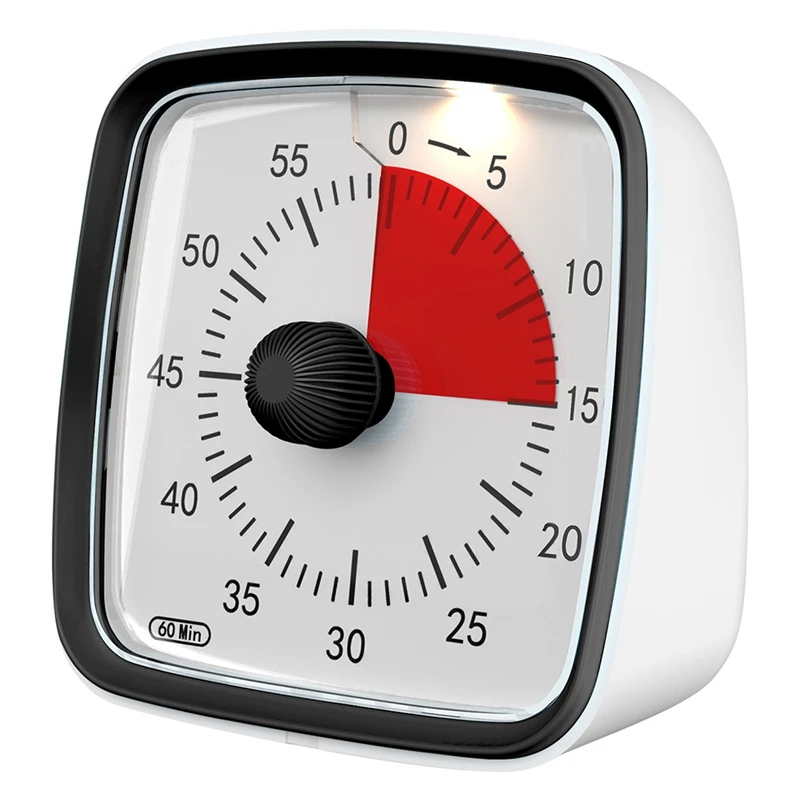 60-Minute Timer, Classroom Classroom Timer, Countdown Timer For Kids And Adults, Time Management Tool For Teaching