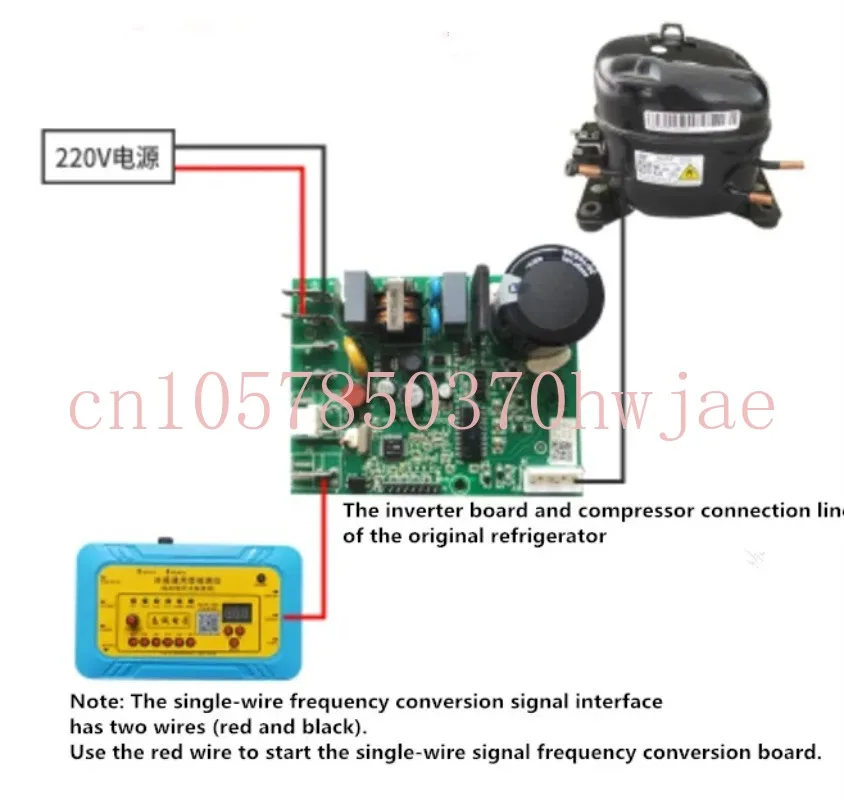 Imagem -05 - Frigorífico Compressor Detector Fan Amortecedor Válvula Solenóide Fault Repair Tester Board Universal 18in 110v 220v