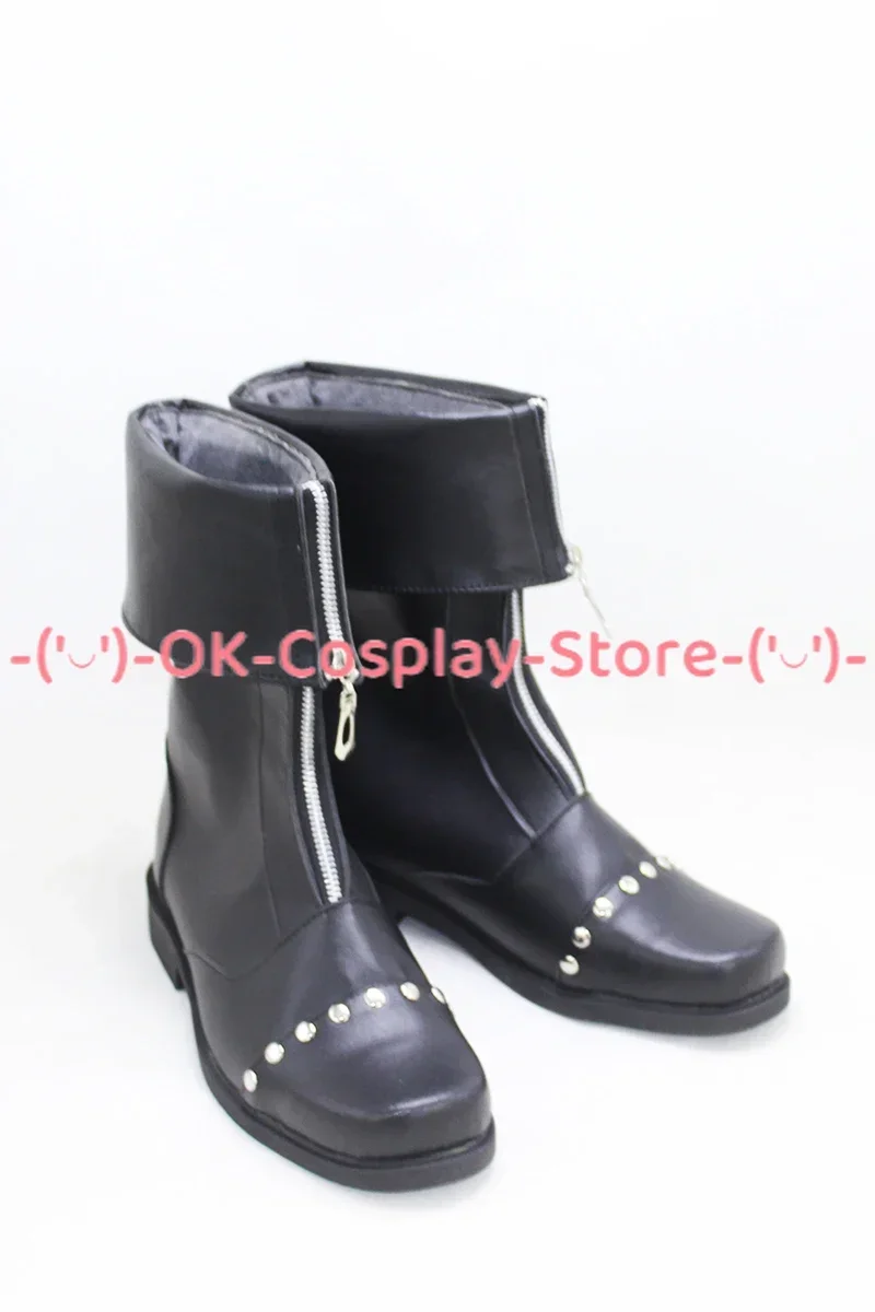 [Personalizzato] Cloud Strife Scarpe Cosplay FF7 Anime Gioco di ruolo Puntelli Halloween Carnevale Festa Festa Stivali in pelle PU