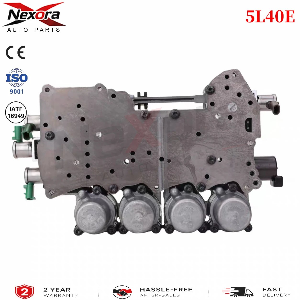 Original 5L40E Transmission Valve-Body With Full Solenoids For BMW 325i 330i 525i X3 X5 Z4 Cadillac Catera CTS SRX Pontiac Sky