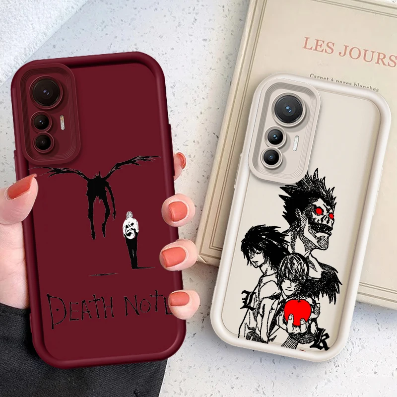 

Anime Death Note Boy Cool Eye Ladder For Xiaomi MI 14 12T 11 Lite Poco M3 X5 X4 F5 F4 F3 F2 GT Pro 5G Cover Phone Case