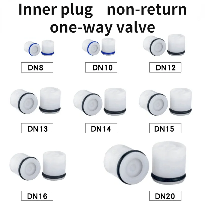 Plastic Plug Check Valve Core One-way Valve Core Plastic Check Valve Core Embedded Spring Check Valve