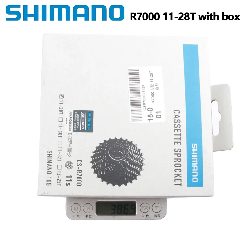 Shimano 105 R7000 Cassette 11 Speed Road Bike Bicycle Cassette 11-28T 11-30T 11-32T With Original Shimano Box 11v K7  Freewheel