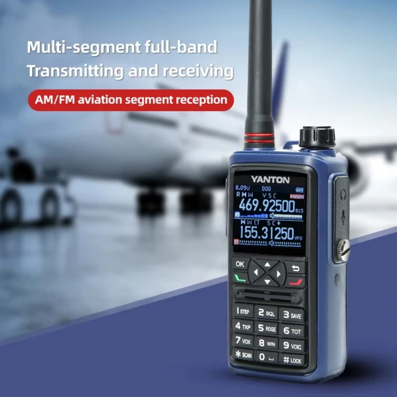 Walkie Talkie Walkie Talkie a lungo raggio 136-174Mhz 400-480Mhz Pmr446 Ctcss/Dcs Vox Walkie Talkie da campeggio per Baofeng Quansheng