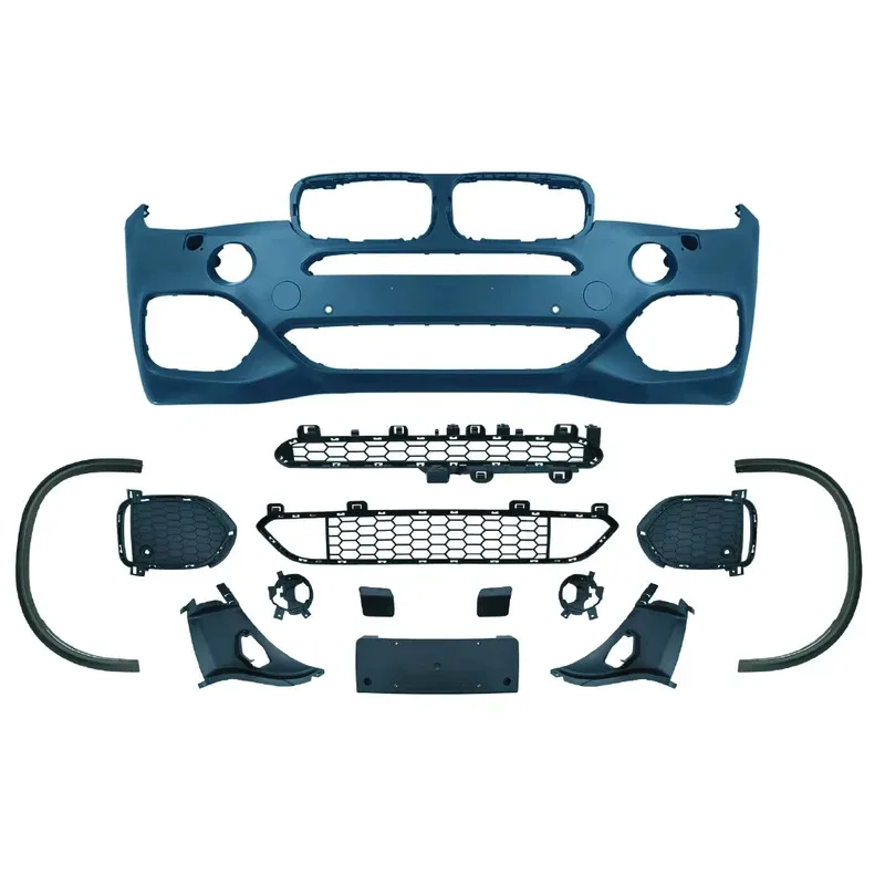 

High Quality Best PP Material M Tech Style Front and Rear Bumper Assy for X5 F15 2013-2018 Body Kit