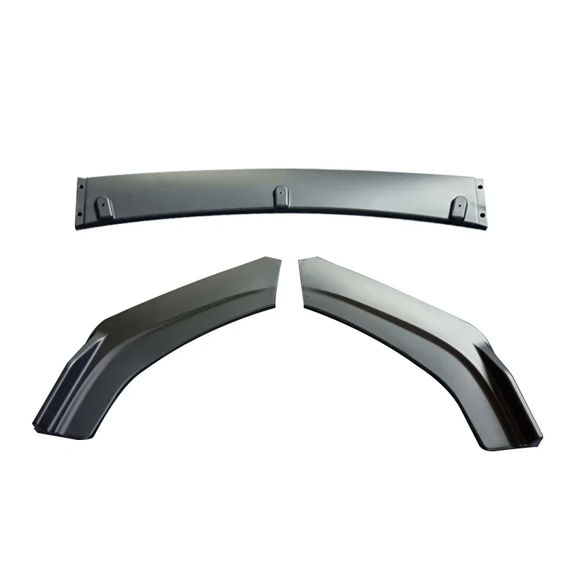 Front Bumper Spoiler Protector Plate Lip Body Kit For BYD F3 2008 - 2013 Carbon Surface Car Decorative Strip Chin Shovel