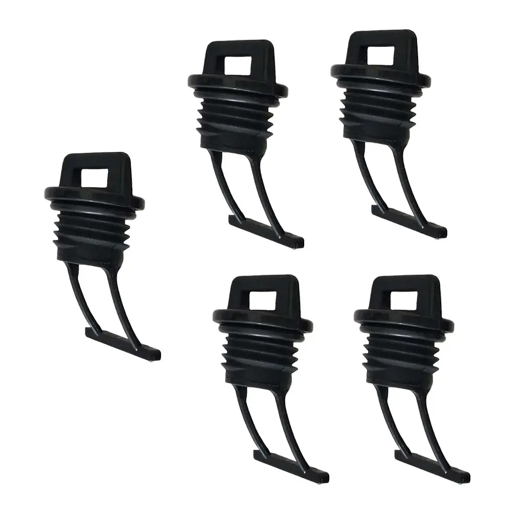 

5 Pcs Kayak Drain Plugs Durable Nylon Scupper Stopper Boat Stern Thread Bung Marine Accessories Canoe Water Seepage Prevention