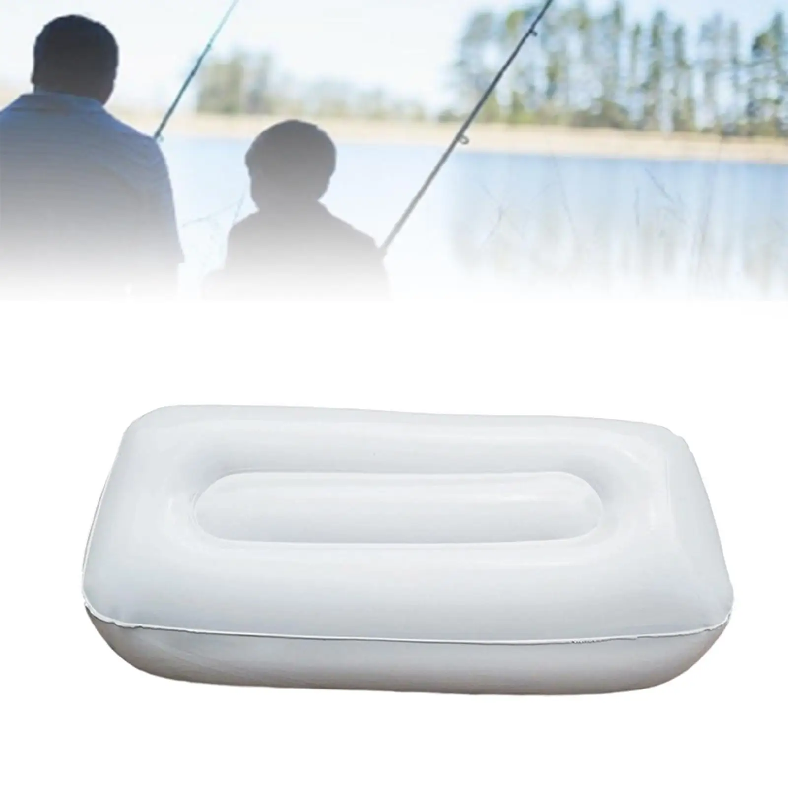 مقاعد الاستاد قابلة للنفخ، وسادة صيد مريحة وناعمة لرفع الصيد للتجديف والانجراف والتجديف وقوارب الصيد وركوب الأمواج #4