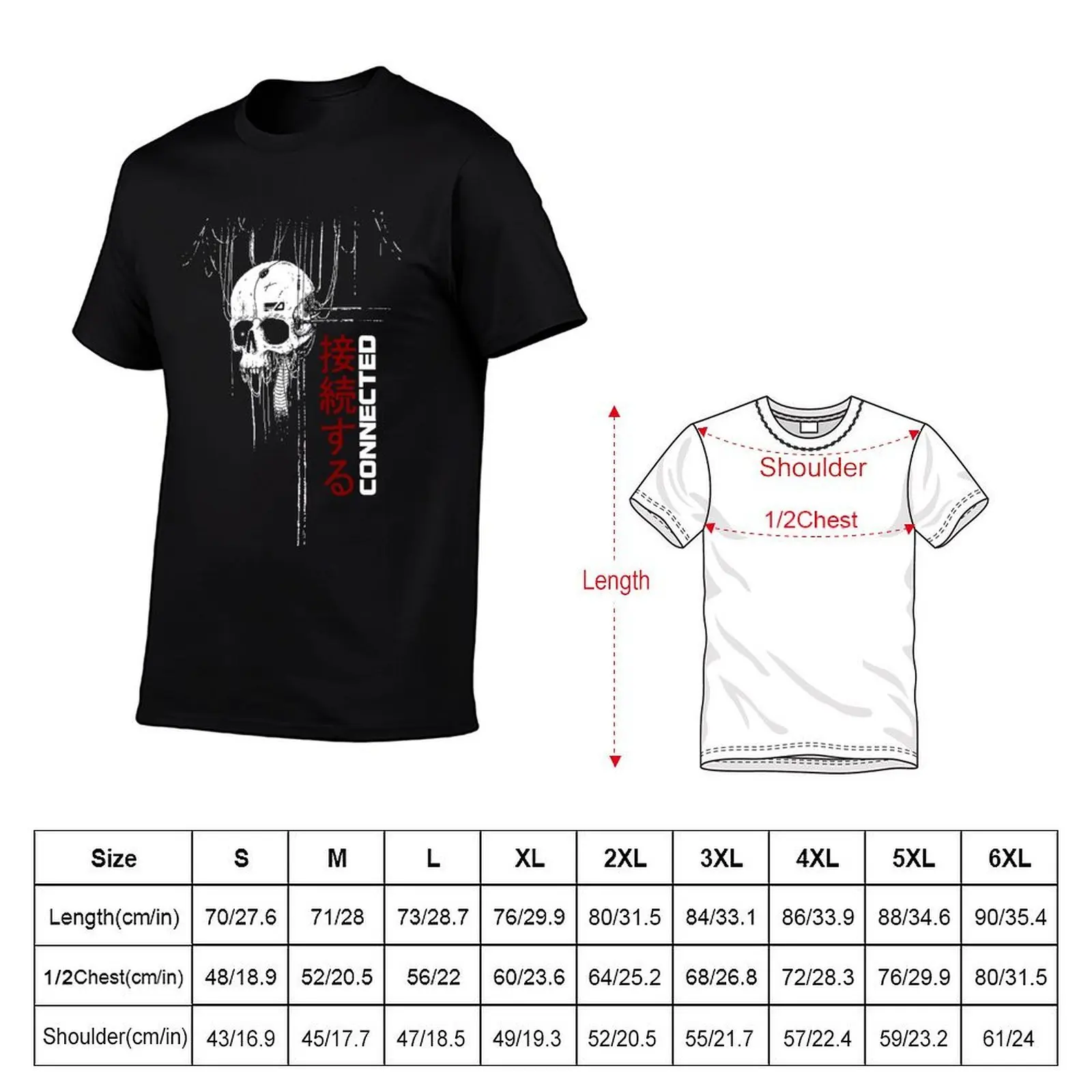 Connected T-Shirt clothes Louboutins anime shirts men