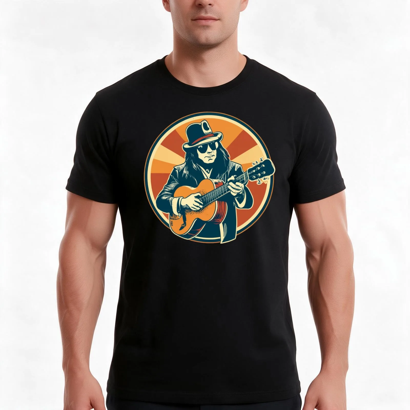 Sixto Rodriguez T-Shirt Summer Casual Cotton Tee Oversized Streetwear Tops Vintage Graphic Print Loose Fit Short Sleeve