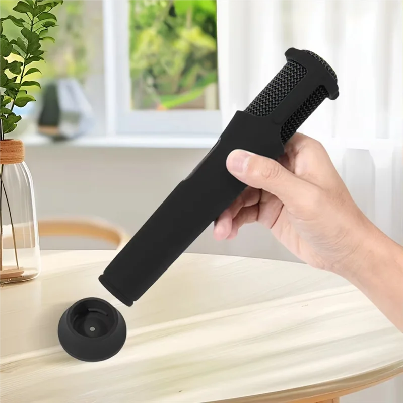 A73E-For  Partybox Silicone Case Wireless Microphone Anti-Rolling Protective Cover