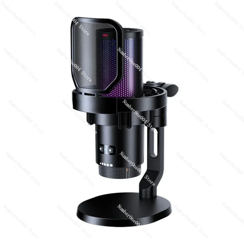 

Wireless Microphone for Computer Desktop and Mobile Phone Live Recording