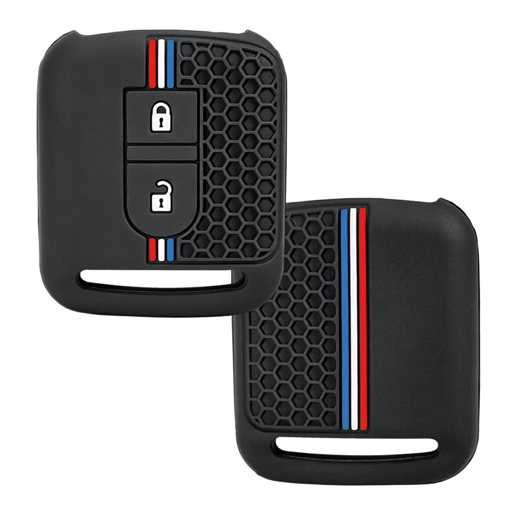 For Nissan Qashqai Micra Navara Almera Note 350Z Pathfinder Juke Silicone Remote Key Case Protective Shell
