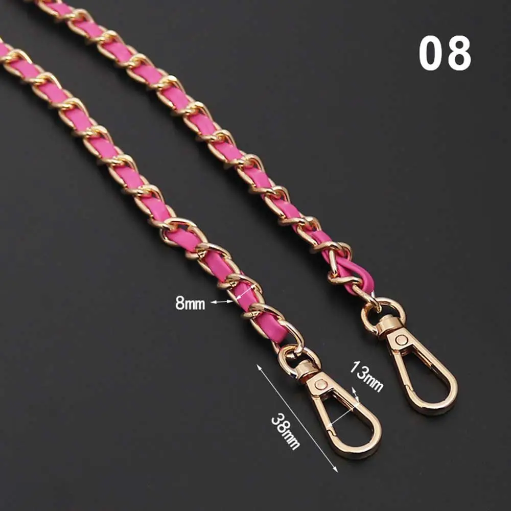 Handbag Accessory Bag Parts Replaceable Bag Handle Leather Bag Strap Crossbody Bag Belt hardware Bag Chain Metal Purse Strap