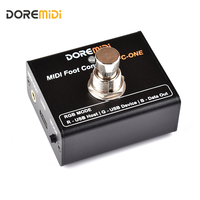 MIDI Foot Controller FC-ONE Has A Variety of MIDI Output Ports Canbe Connected To Computers USB MIDI Device and MIDI DIN Devices