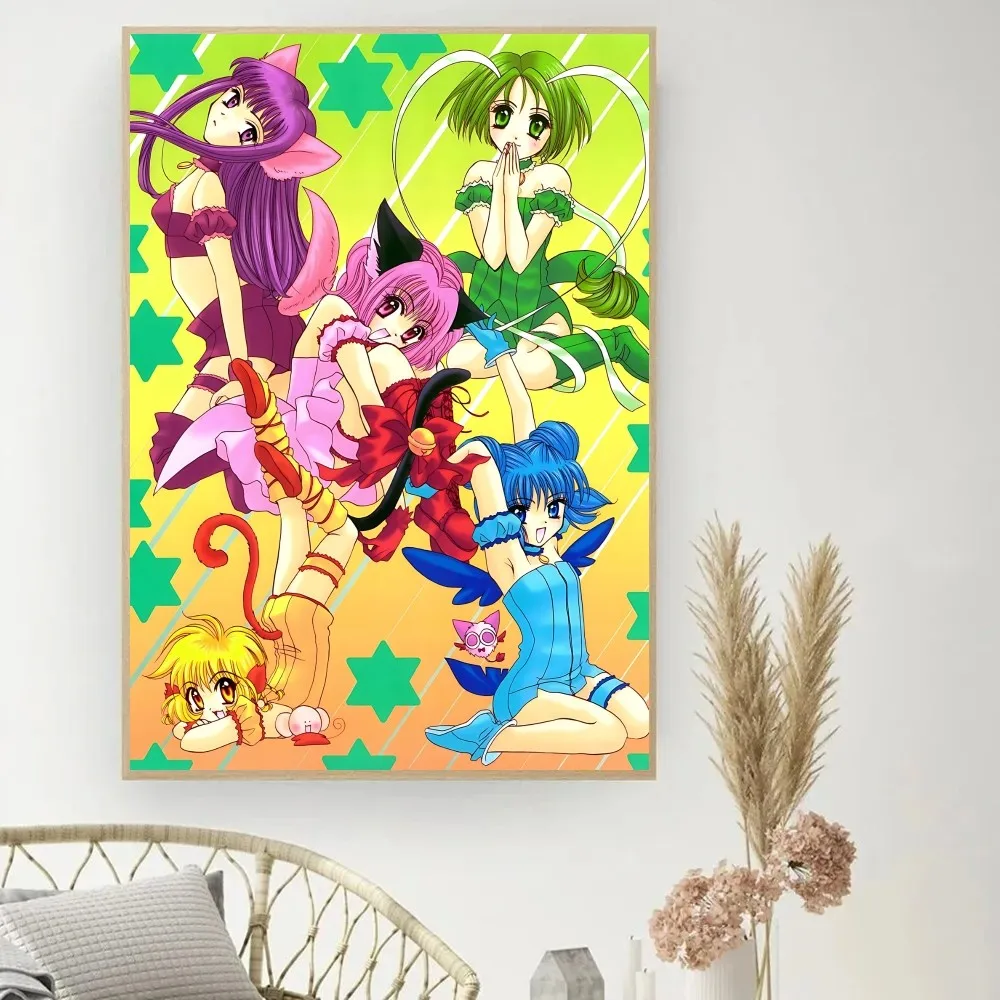 tokyo mew mew anime Poster POSTER Wall Pictures For Living Room Fall Decor Bedroom
