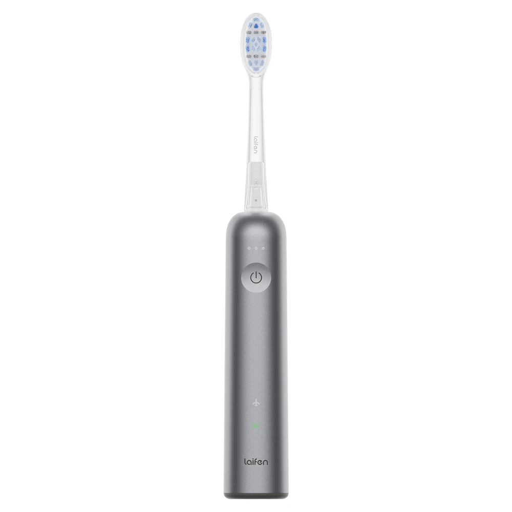 Laifen Wave Pro Elektrische Tandenborstel Dubbel Model Dagelijks Reinigingssysteem Slimme Druksensor 70 Dagen Superlange Batterijduur Ipx8 Waterdicht