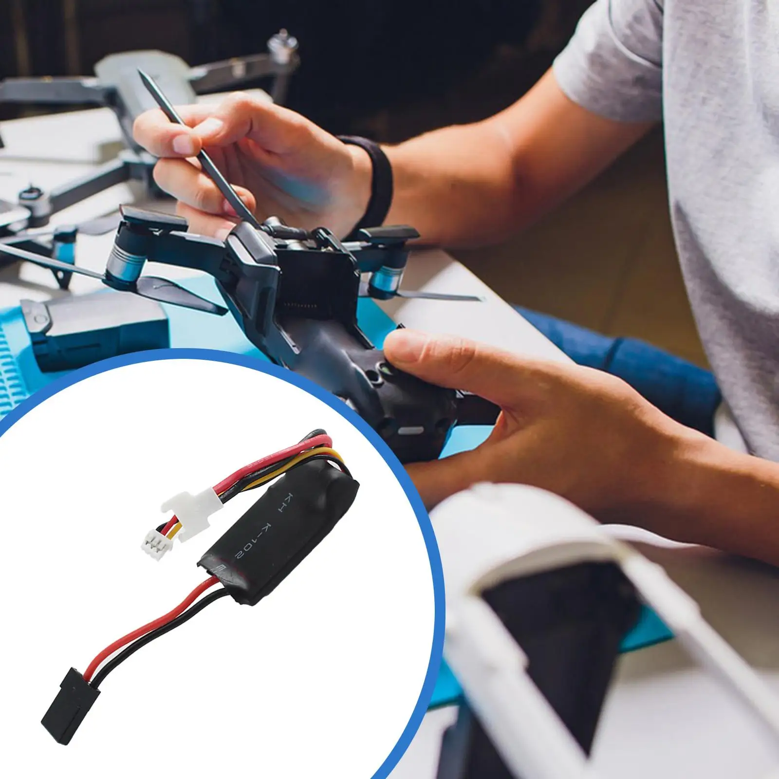 

Электронный регулятор скорости, простой в установке для радиоуправляемых самолетов Wltoys K160