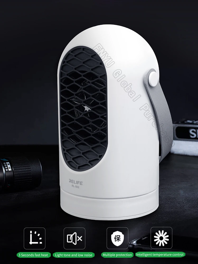 RL-502 Desktop smart heater 3 seconden snelle verwarming 40 ° supply air thermostatische controle energiebesparende security smart heater