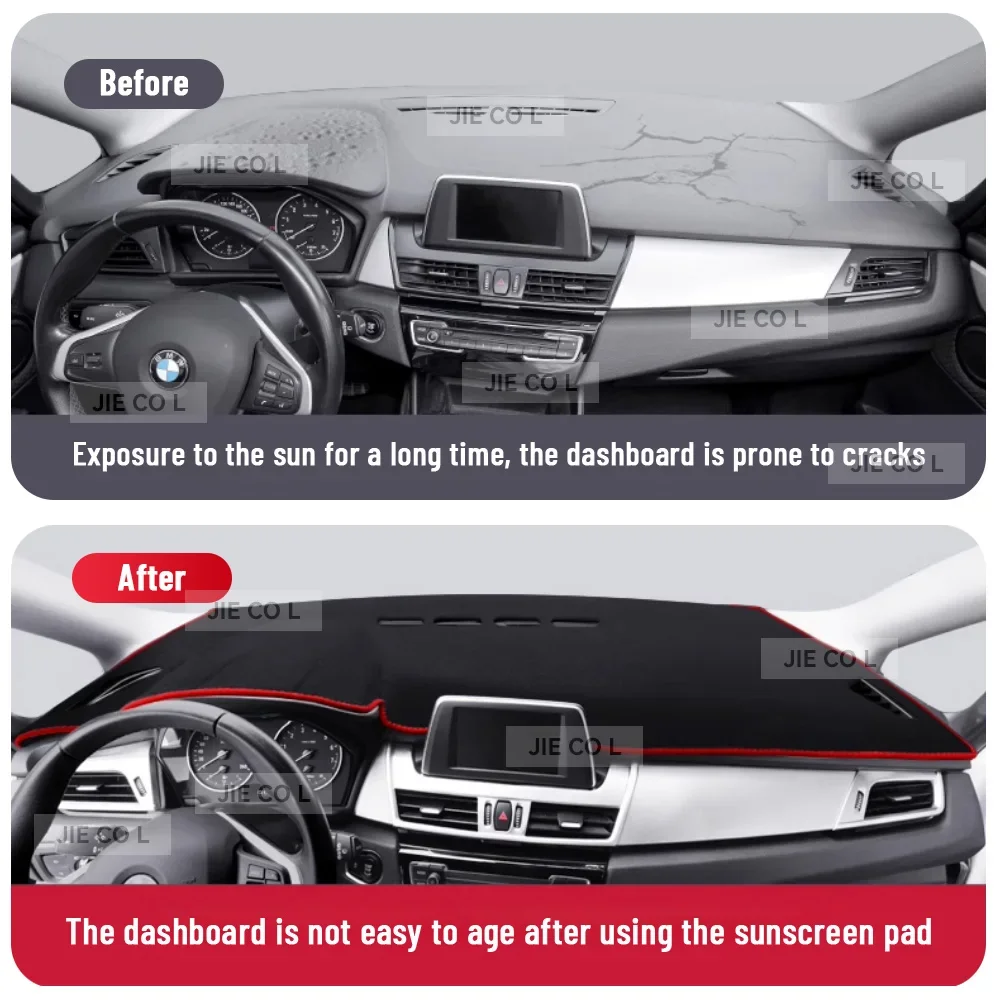 YMC For BYD SEALION 6 DM-i 2024 2025 Car Dashboard Cover Sun Shade Mat Anti-slip Carpet Pad Light-proof Pad Protect Accessories