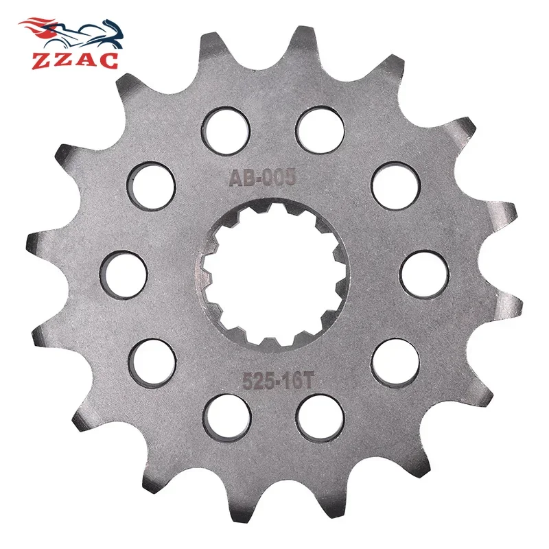 

525 Chain 16T 20CrMnTi Motorcycle Front Sprocket For YAMAHA TDM 850 TDM850 3VD 1991-1995 TDM850 4TX 1999 2000 2001 Small Gear