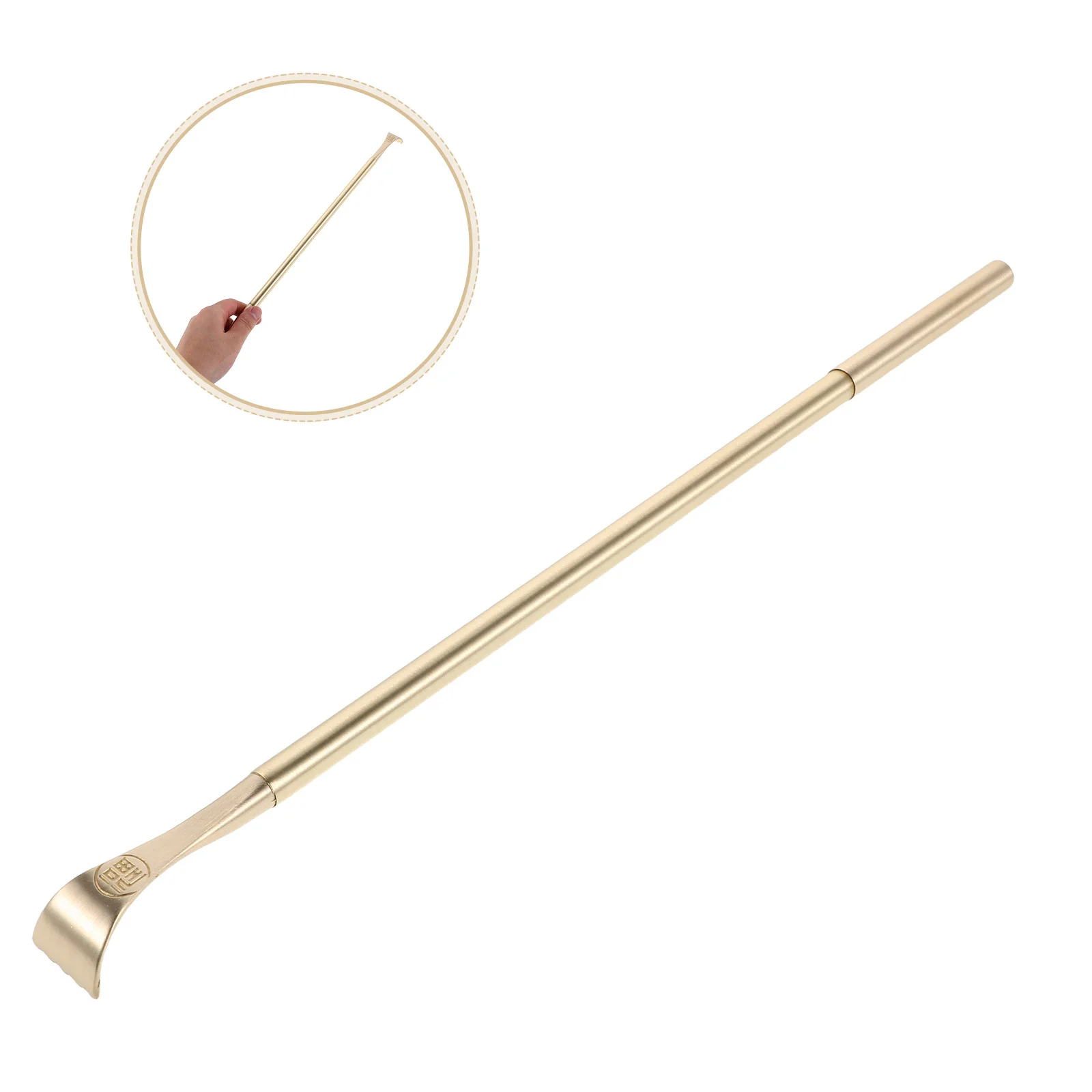 مقبض طويل النحاس الظهر هرش المعادن حكة أداة الإغاثة للرجال النساء كبار السن دائم خدش مدلك المحمولة خمر دليل