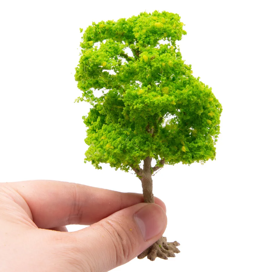 1pc 10-15cm Miniature Tree Model Wire Trees Toys DIY Model Making Railway Train/Architecture Building Materials for Diorama