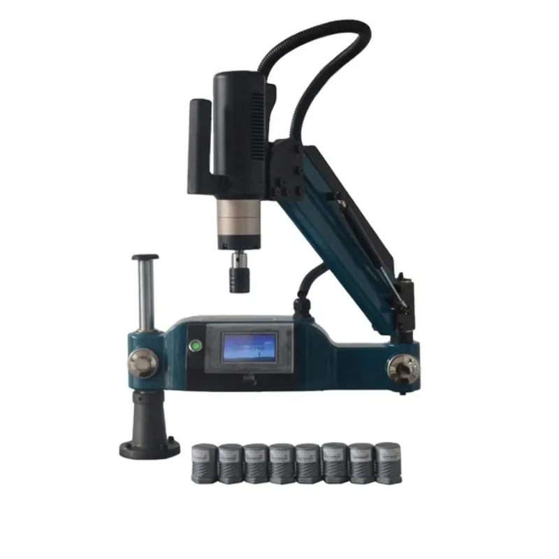 Universal Semi Flex Arm Aluminium Electric Drilling Boring And Tapping Machine Automatic Magnetic Base