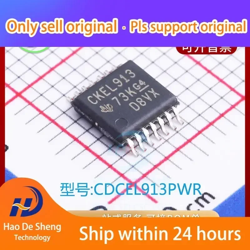 

10PCS/LOT CDCEL913PWR IC CKEL913 TSSOP-14 New Original in Stock Power bank