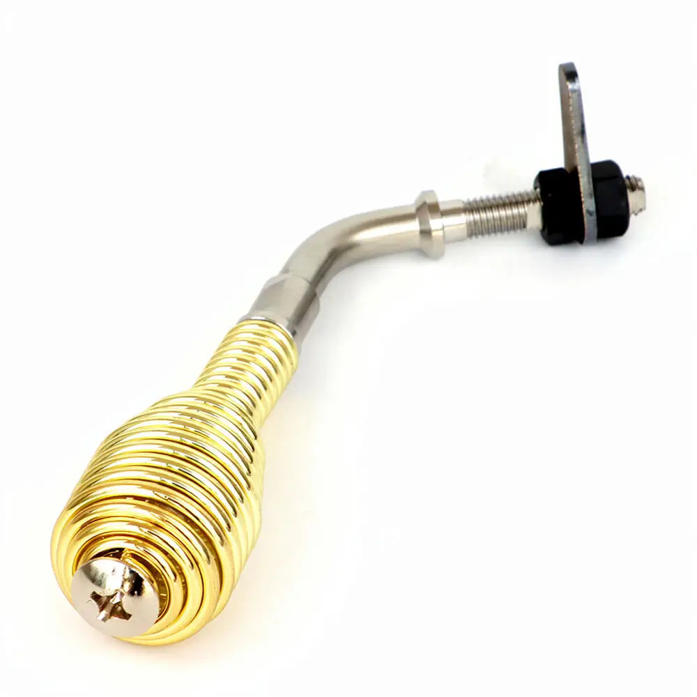 Spring Loaded Fireplace Door Handle Accessory For Wood Burning Stove Durable Alloy Construction Essential Tool