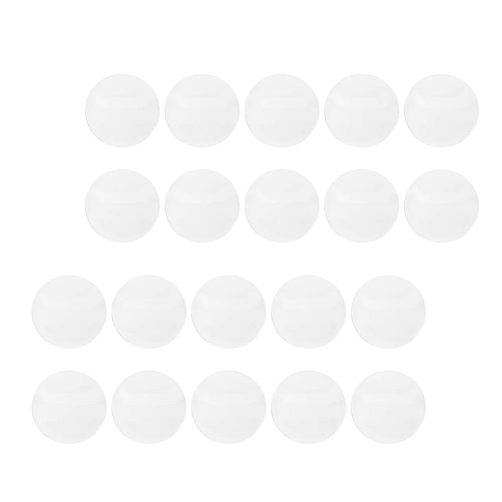 20 Pcs Badge Case Round Clear Protector Cover Button Animation Souvenir Buttons