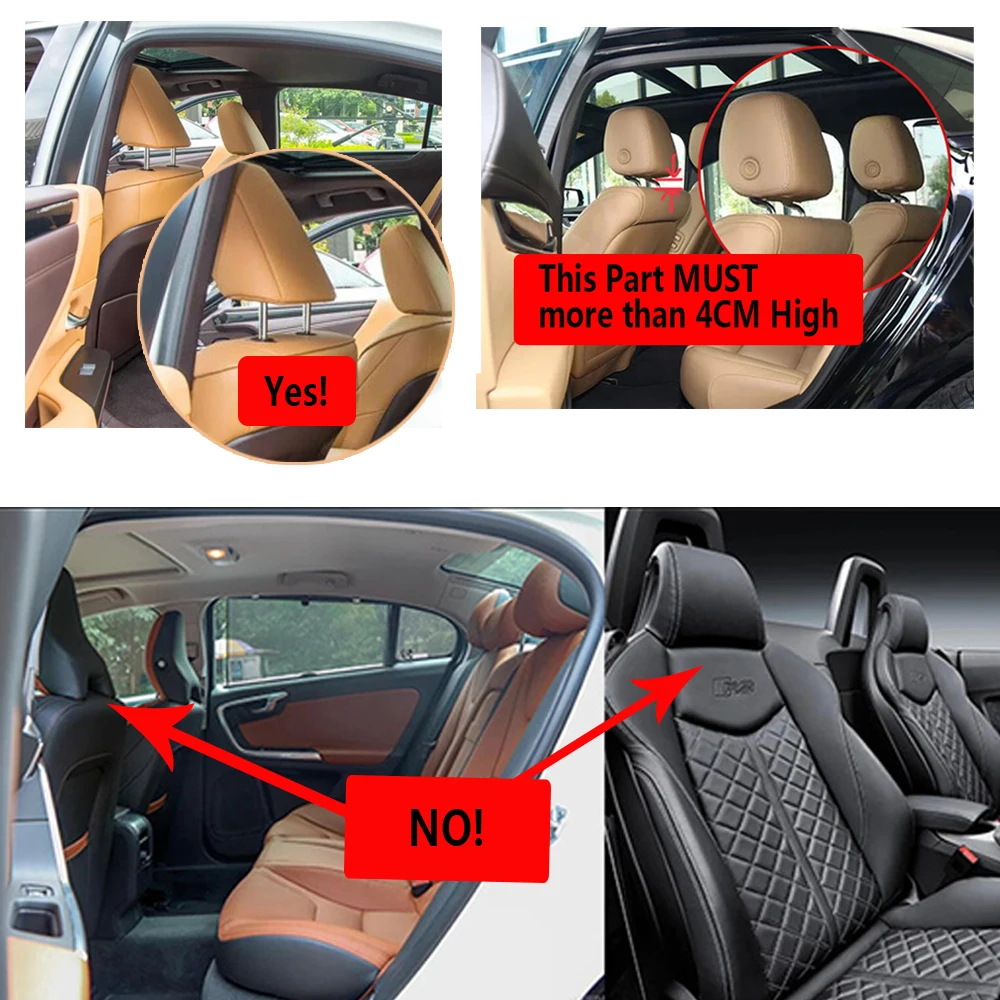 Car Headrest Hanger Foldable Coat Rack Holder Travel Hanger for Jackets Suit Organizer for Mercedes BMW Car SUV Accessories