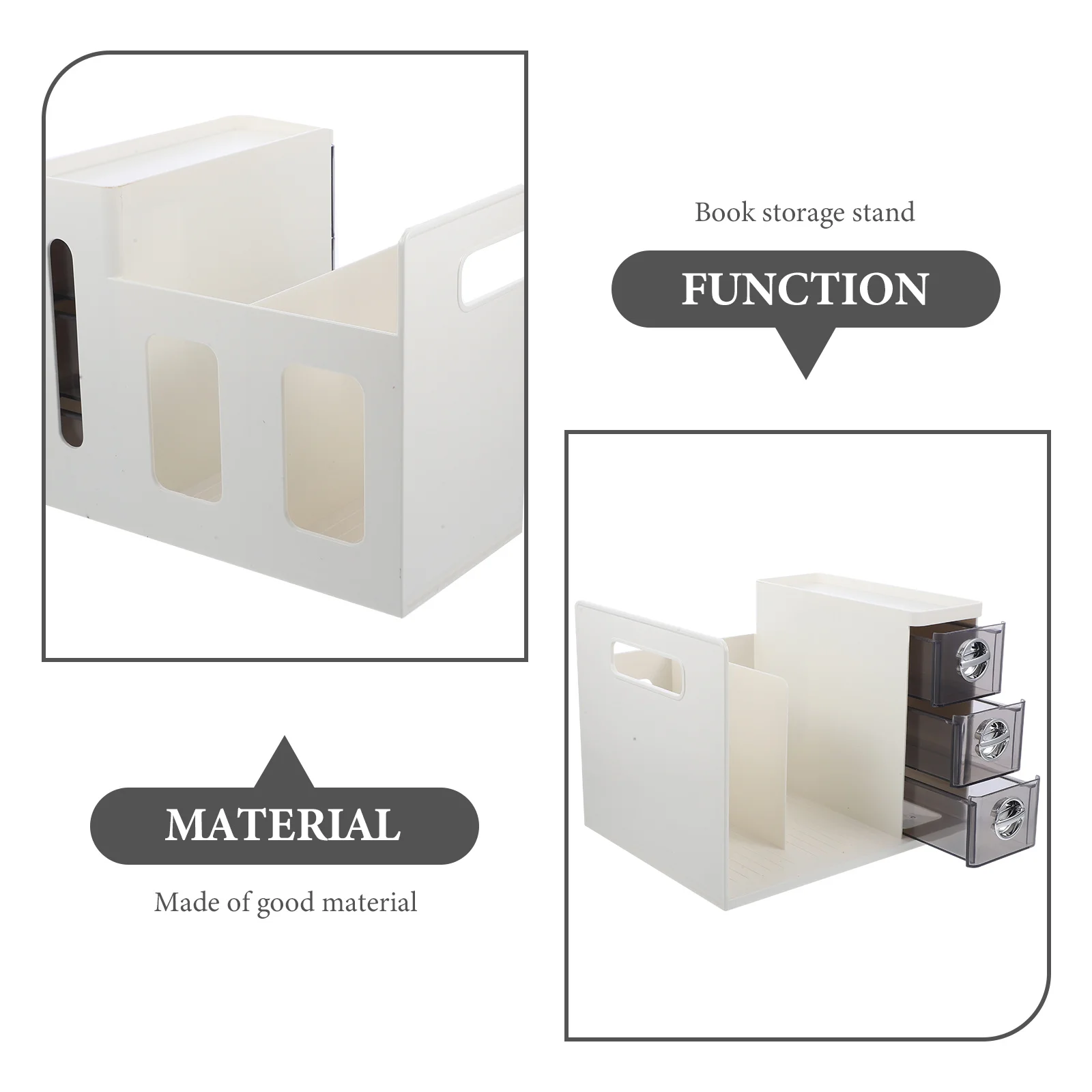 منظم مكتب مع أدراج، صندوق تخزين مجلد الملفات، حامل منظم صغير، حامل مستندات، حامل تخزين المكتب، أدراج صغيرة