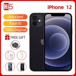 Apple iPhone 12  4GB RAM  64/128/256GB ROM  IOS A14 6.1''  2815mAh Bionic Hexa Core Dual 12MP Face ID  Original Unlocked Phone