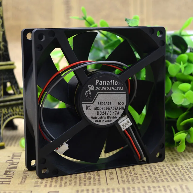 JAPÃO ORIGINAL PANAFLO 24 9 CM 9025 V INVERSOR VENTILADOR 0.17A FBA09A24H