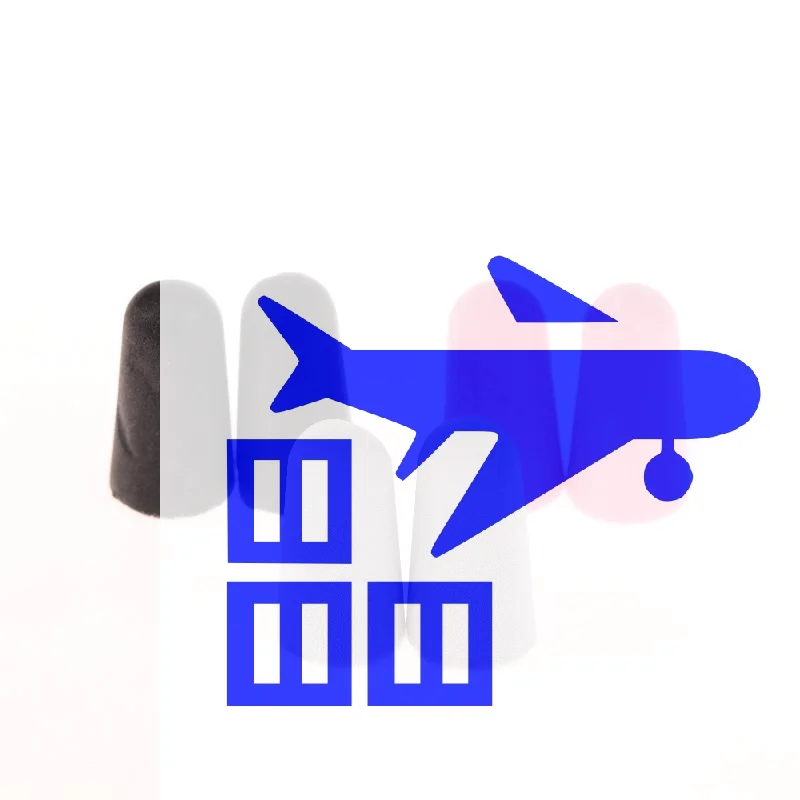 

10 Pairs Work Study Sleep Aid Ear Care Reusable Travel Aircraft Noise Reduction Soft Foam Ear Plugs Anti Noise Earplugs