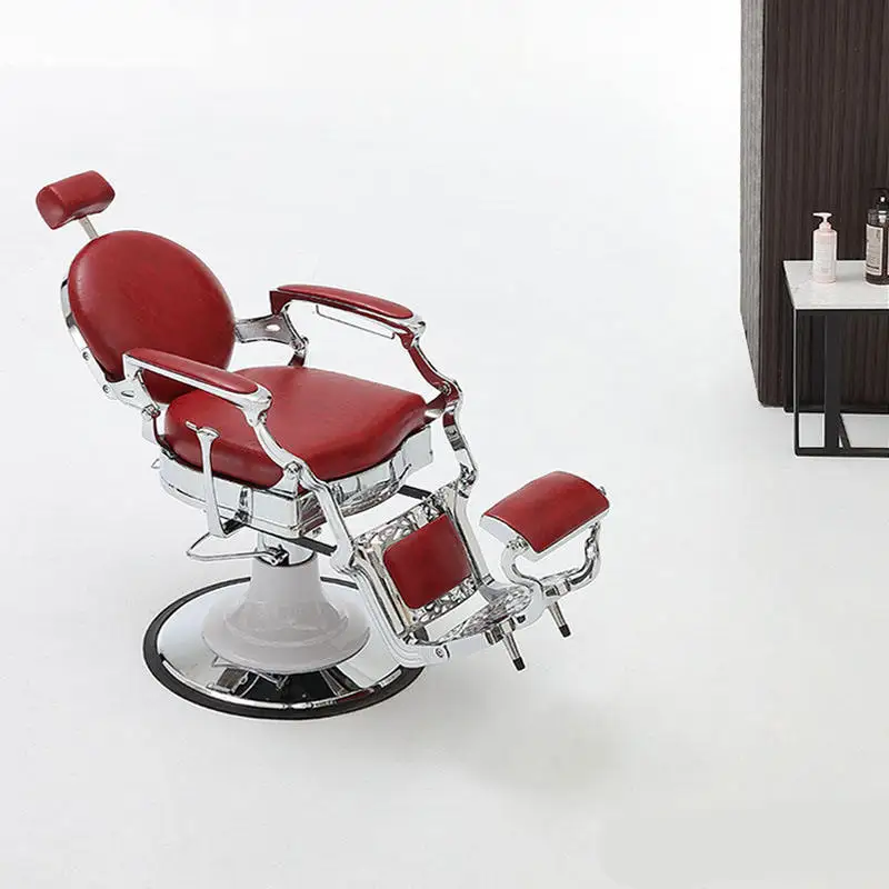 

Styling Saddle Barber Chair Adjustable Stool Cosmetic Aesthetic