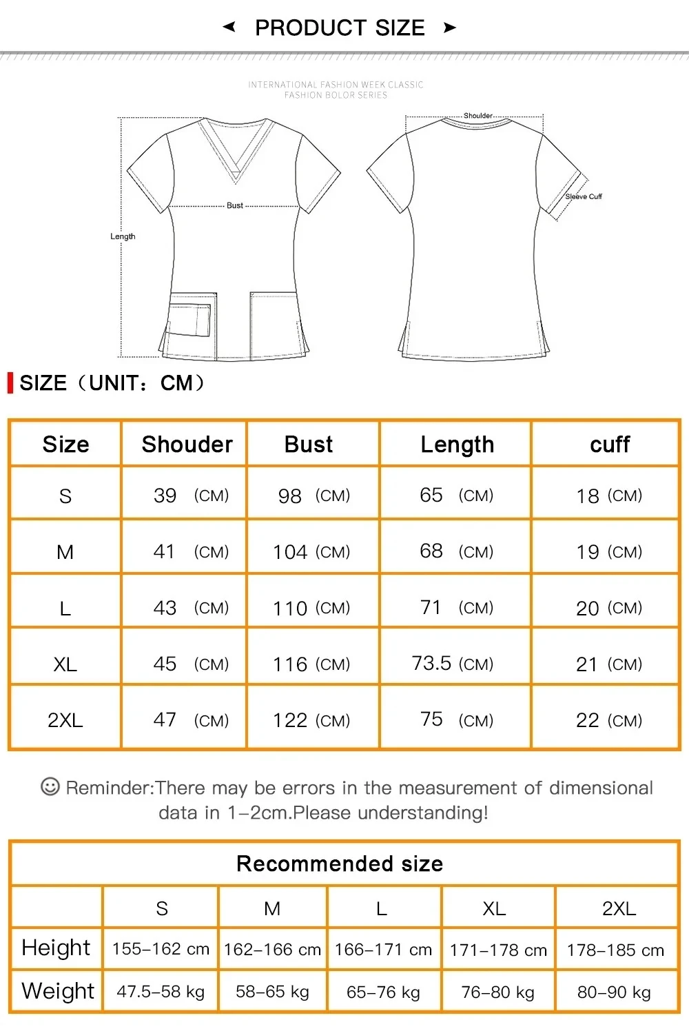 Cic Verpleegkundige Werkkleding Unisex Scrub Medisch Uniform Schoonheidssalon Tandheelkundige Chirurgische TOP Phary Doctor Overalls Werkkleding