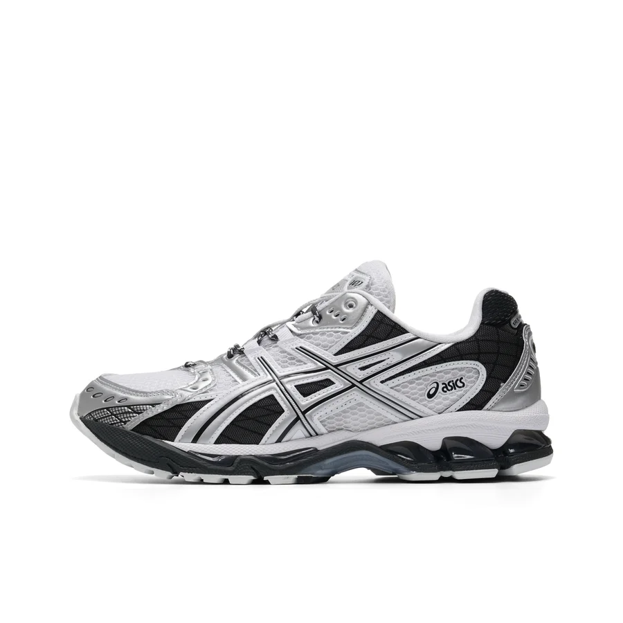ASICS GEL Nimbus 10.1 Running Shoes Unisex Low Top White/Pure Silver 1203A543-113