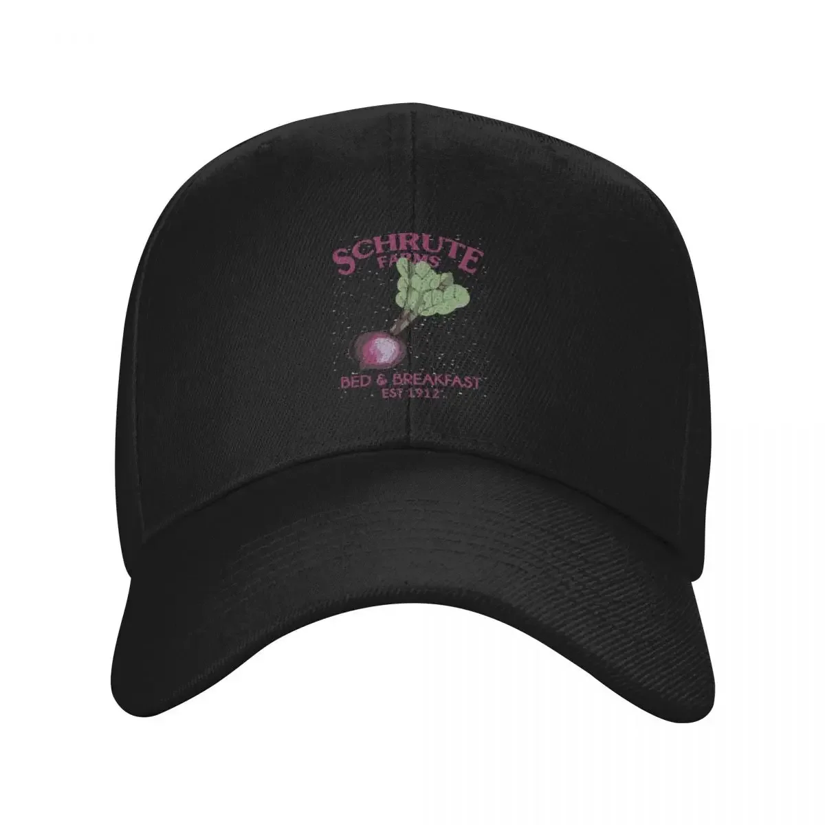 Schrute Farms' Bed and Breakfast Art - Eyesasdaggers Baseball Cap hats on offer Cosplay Designer Man Women's