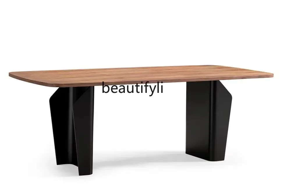 

x11Nordic Solid Wood Simplicity Dining Table Creative Designer Computer Desk Office Desk Living Room