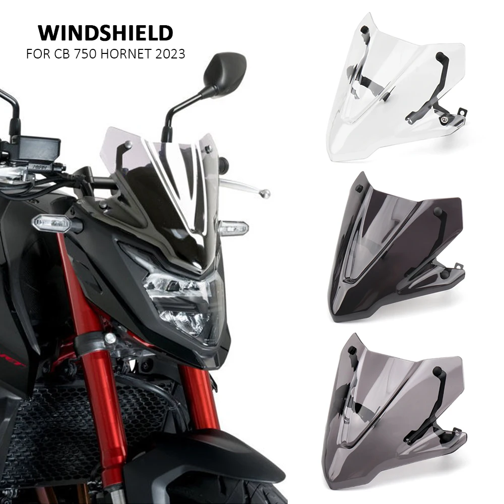 

New For Honda CB750 Hornet CB 750 HORNET 2023 Motorcycle Accessories Windscreen Windshield Wind Shield Deflector Acrylic