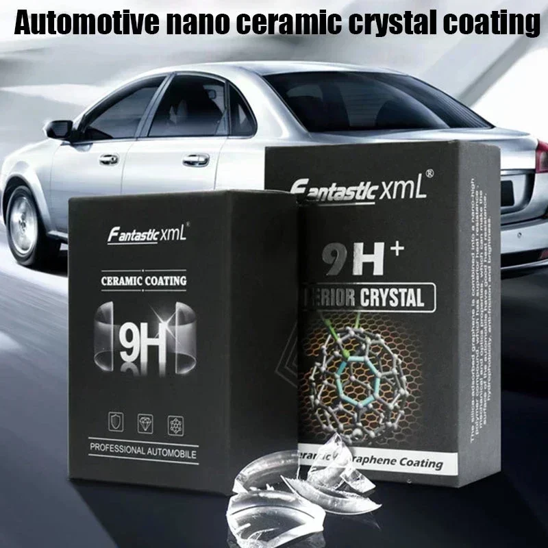 30ml 50ml Nano Ceramic Coating Graphene 9H Pro Hydrophobic Paint Protection Car High Temperature Resistance Scratch Resistance