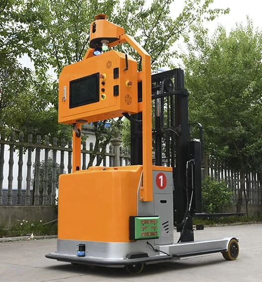Sin horquilla pierna contrapeso carretilla elevadora contrapeso manipulación automática contrapesada carretilla elevadora AGV Robot para transporte