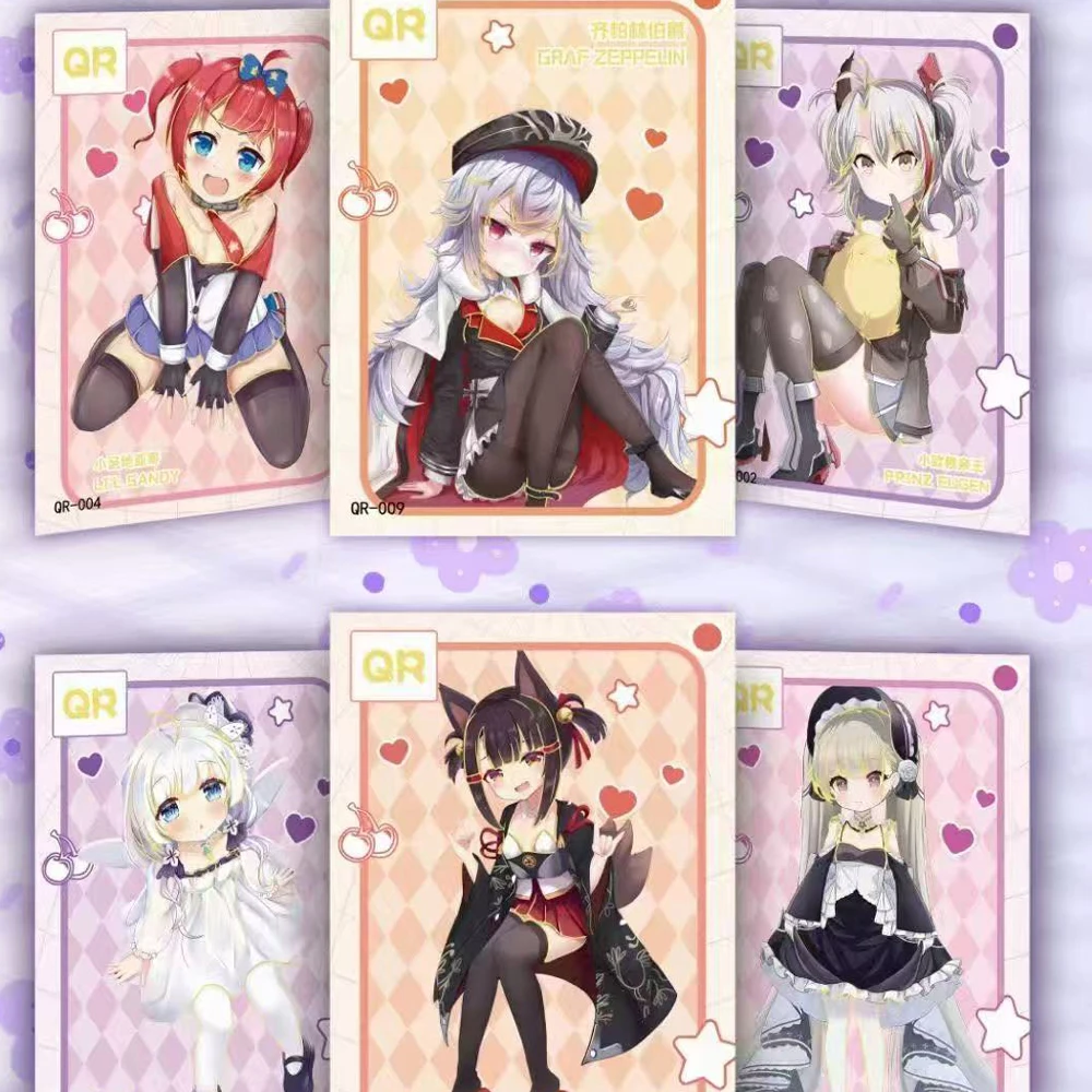 

Карты Azur Lane Goddess Story, полный набор, коробка-бустер, аниме Tcg, игровые карты, детские настольные игрушки для семьи, подарок на день рождения