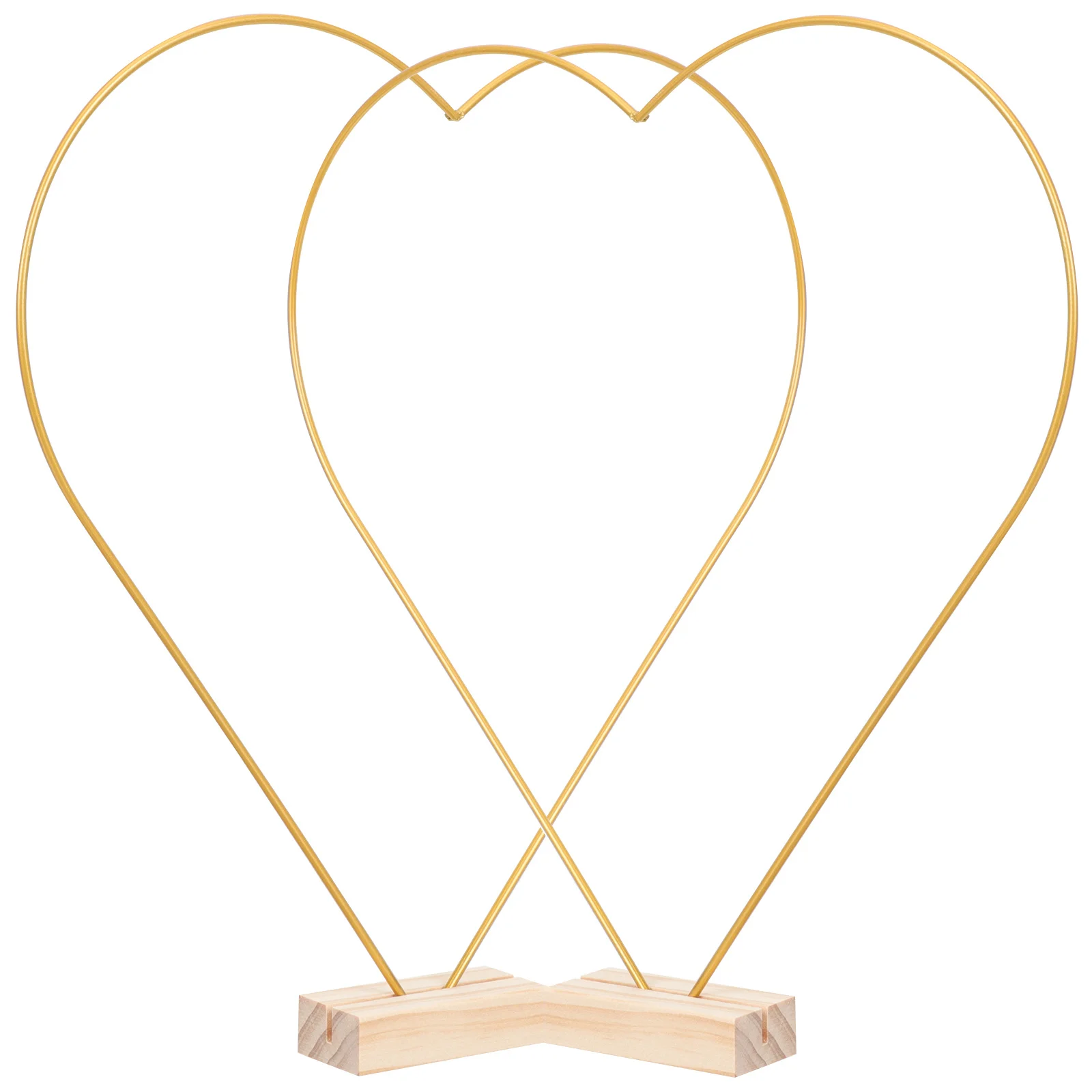 

1Set Heart Shaped Moon Metal Hoop Wreath Frame DIY Craft Ring for Floral Decor Macrame Dream Catcher Wood Centerpiece Table