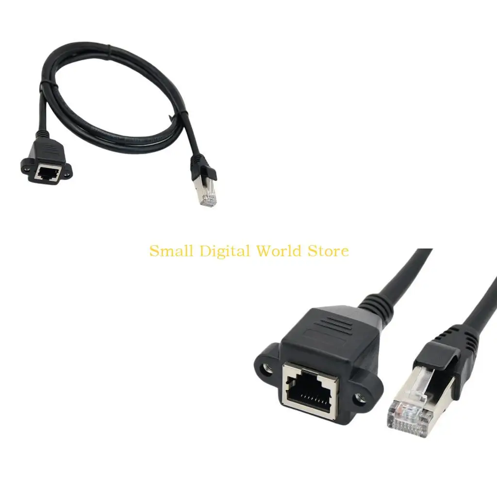 77UB Flexible Gigabit Cable Male To Female Cable Cat6 Ethernet Extension Cable