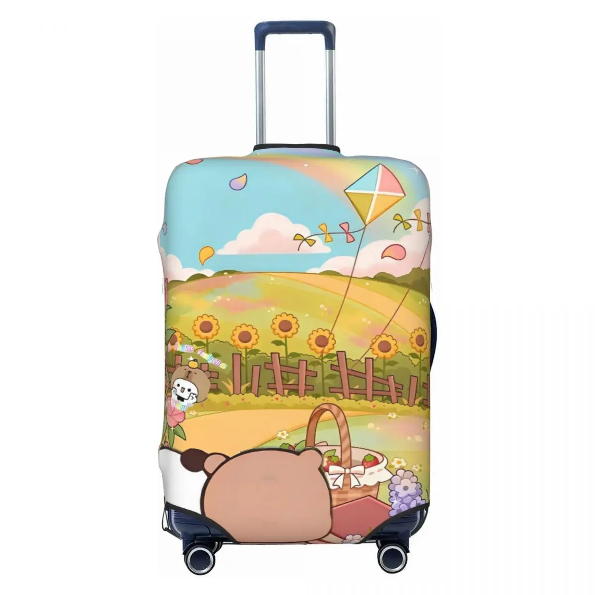 Bubu Dudu Suitcase Cover Business Protector Holiday Fun Luggage Accesories